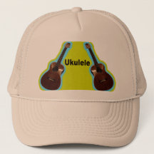 Casquette personnalisable d'ukulélé