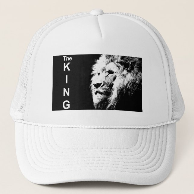 Casquette Personnalisable Élégant Modèle Lion moderne (Devant)