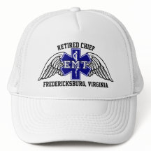 Casquette personnalisable EMT à la retraite