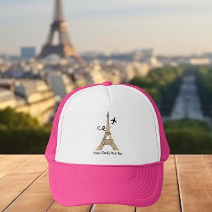 Casquette Personnalisable Paris Trip Chic Tour Eiffel