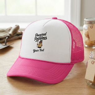Casquette Personnalisable Propulsé par des Pommes de Terre
