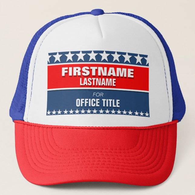 Casquette Personnalisation du Modèle de campagne (Devant)
