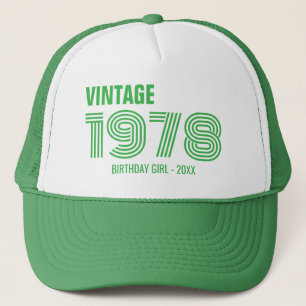 Casquette Personnalisation vintage 30e 40e 50e Escouade du 6