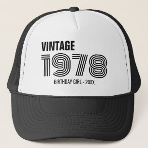 Casquette Personnalisation vintage 30e 40e 50e Escouade du 6