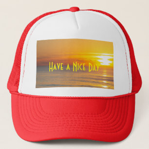Casquette Personnalisé Avoir une image de jour agréable et l