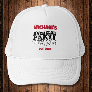 Casquette personnalisé Bachelor Party Toutes les