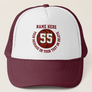 Casquette personnalisé Bourgogne de basket-ball o