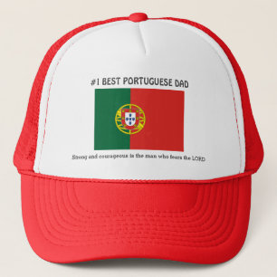 Casquette Personnalisé Fort courageux PÈRE PORTUGAIS