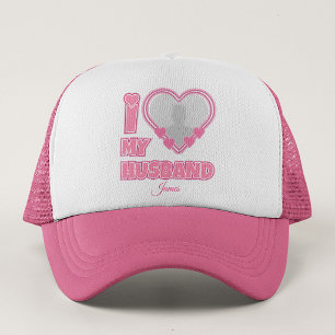 Casquette Personnalisé J'aime mon mari – Ajouter une photo e