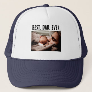 Casquette Personnalisé Meilleur Papa Jamais, Photo