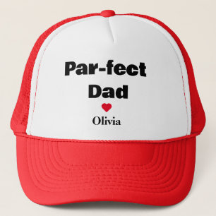 Casquette Personnalisé Par-fect Papa Drôle cadeaux de Fête d