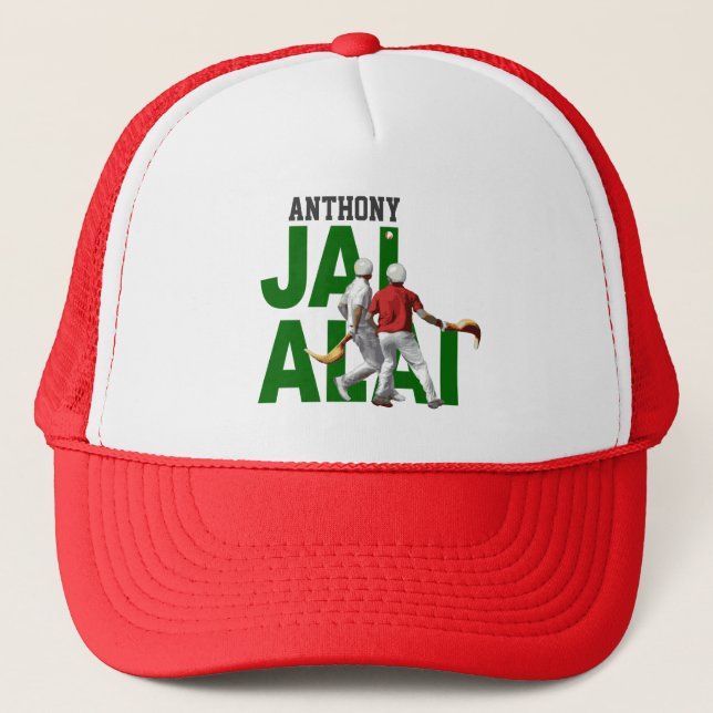 Casquette Personnalisé, sport basque Cesta Punta / Jai Alai  (Devant)