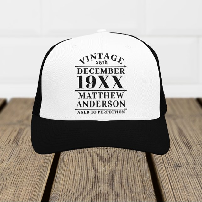 Casquette Personnalisé Vintage à la perfection (Créateur téléchargé)