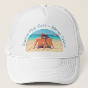 Casquette Personnalisé Votre Photo Trucker Hat Texte Personn