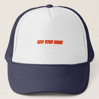 Casquette personnalisée avec nom de détail décontr