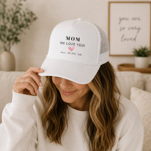 Casquette personnalisée pour maman, cadeau "on t'a