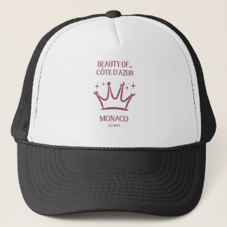 Casquette personnalisée Vintage Monaco Côte d'Azur