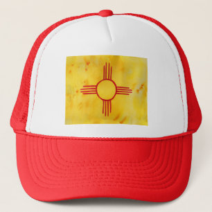 Casquette Personnaliser d'aquarelle du drapeau de l'État du