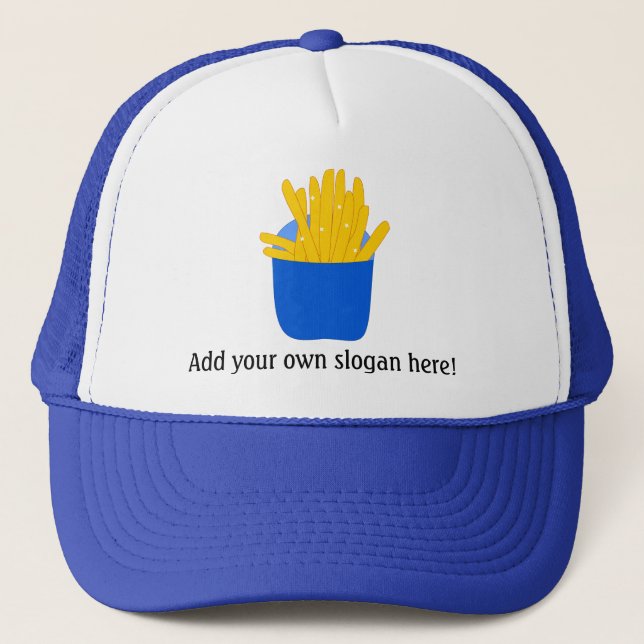 Casquette Personnaliser de ce graphique French Fries (Devant)