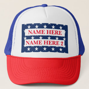 Casquette Personnaliser le nom de l'élection 