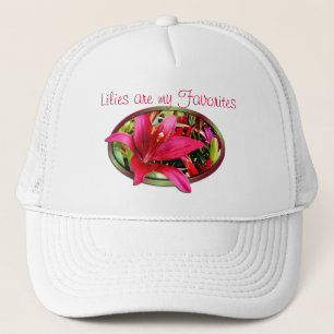 Casquette Personnaliser marron de chapeau de lis de popout
