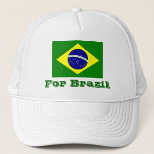 Casquette Personnaliser pour le Brésil Drapeau olympique cas