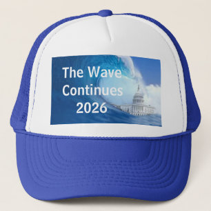 Casquette Personnalisez la vague bleue des élections 2026