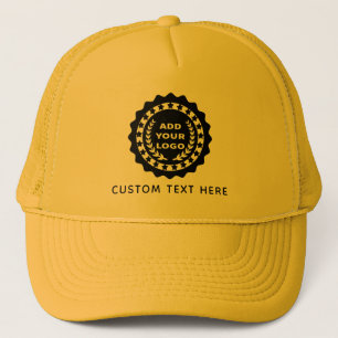 Casquette Personnalisez votre logo d'entreprise avec du text
