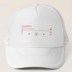 Casquette Personnalisez votre musique préférée