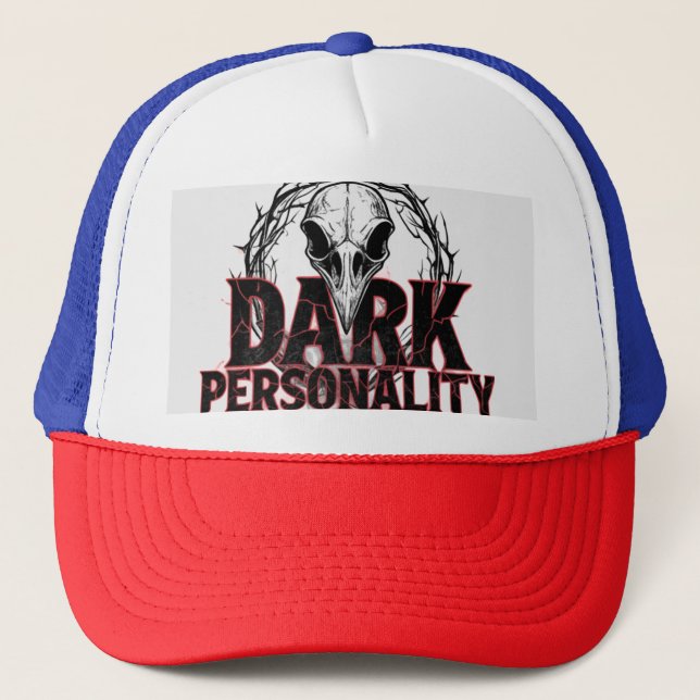 Casquette Personnalité sombre (Devant)