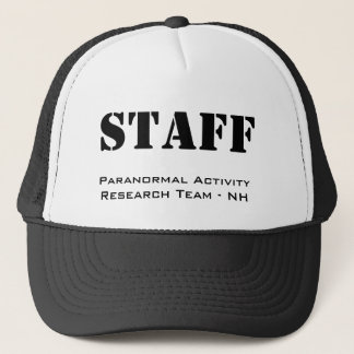 Casquette PERSONNEL, équipe de recherche paranormale