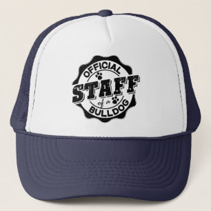 Casquette Personnel officiel d'un bouledogue