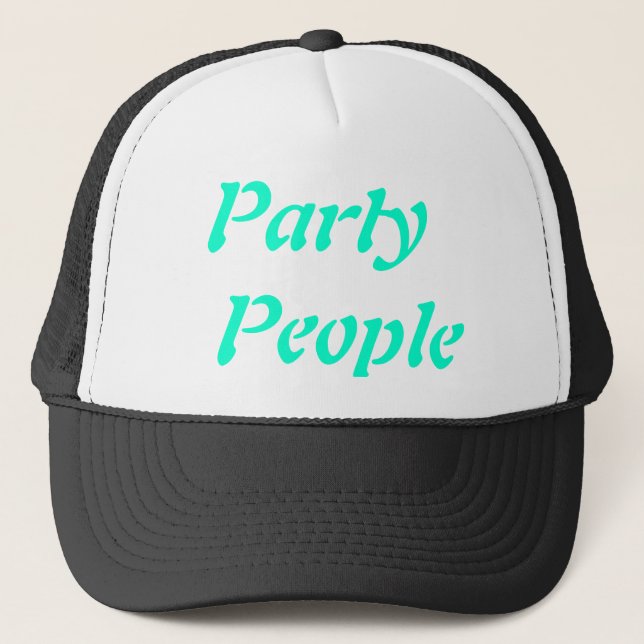 Casquette Personnes de partie (Devant)