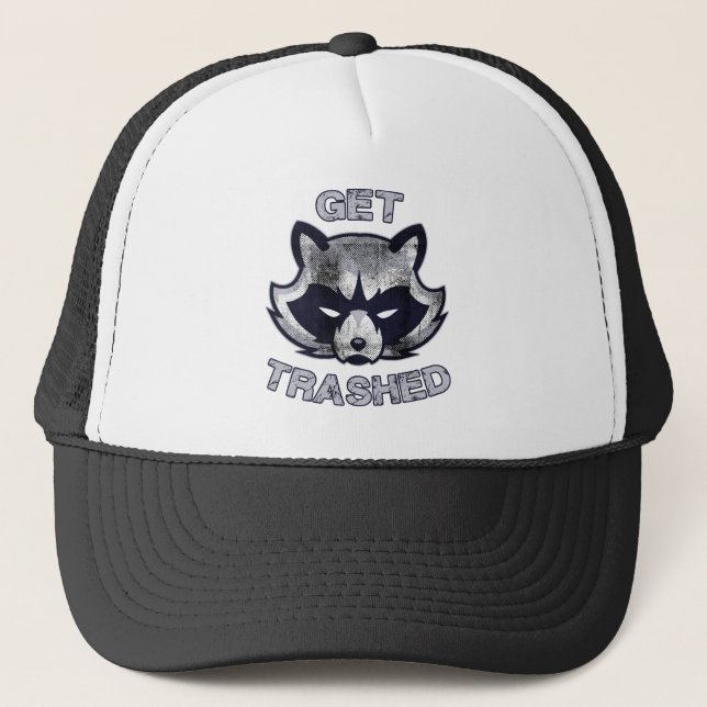 Casquette Personnes de partie de panda de déchets (Devant)