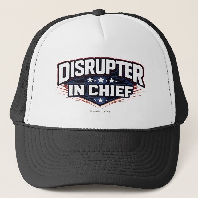 Casquette Perturbateur en chef -  (Devant)