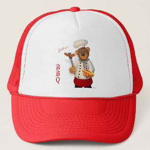 Casquette Petit chef de BBQ d'ours