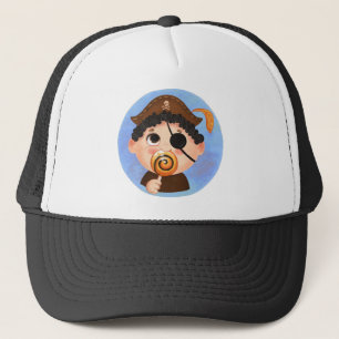 Casquette Petit garçon en costume d'Halloween pirate