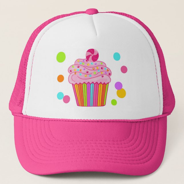 Casquette Petit gâteau de surprise de sucrerie (Devant)