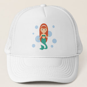 Casquette Petite fille mignonne princesse de sirène