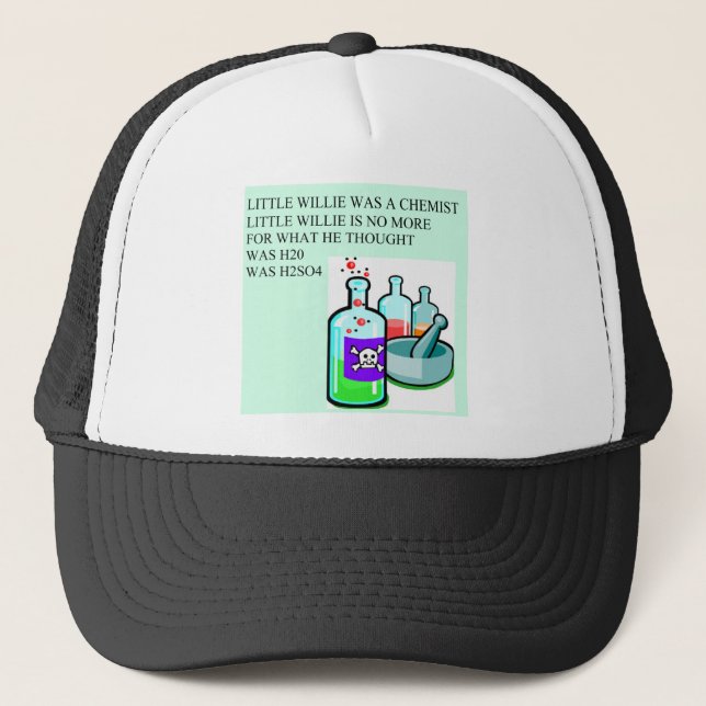 Casquette petite rime de willie de chimie (Devant)