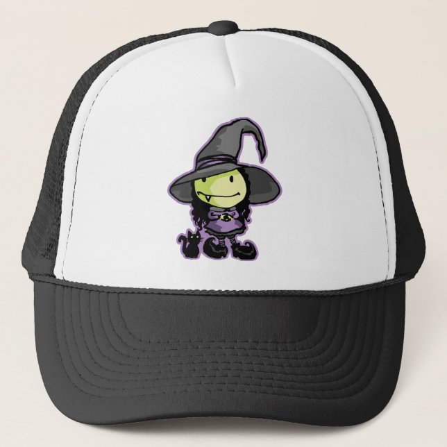 Casquette Petite Sorcière Mignonne (Devant)