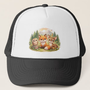 Casquette Petits amis de la forêt : Une aventure de renard, 