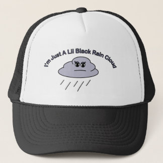 Casquette Peu de nuage de pluie noir