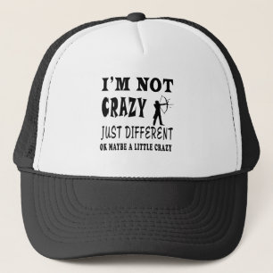 Casquette Peu un fou pour le tir à l'arc