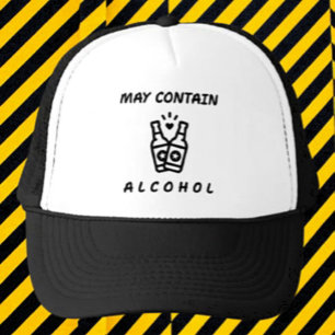Casquette Peut Contenir Du Chapeau De Camionneur D'Alcool - 