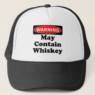 Casquette Peut contenir le whiskey