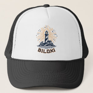 Casquette Phare de Biloxi Mississippi Lever du soleil