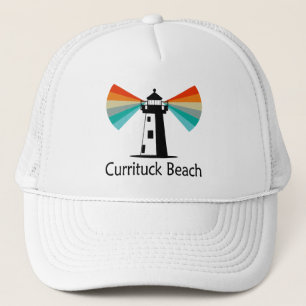 Casquette Phare de Currituck Beach Arc-en-ciel