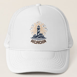 Casquette Phare du lever de soleil du parc national d'Acadia