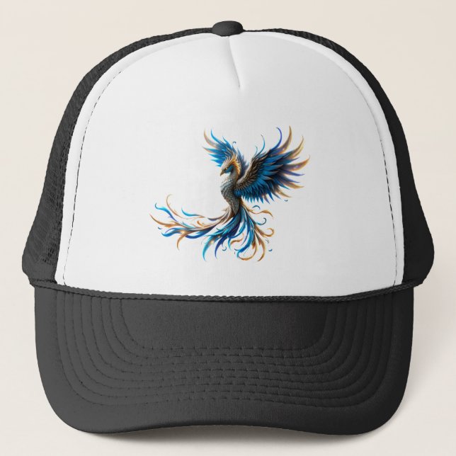Casquette Phénix de l'Aube Saphir (Devant)